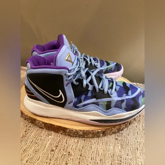 Nike Kyrie Infinity Aluminum Blue Sneakers,‎ Size 8.5 CZ0204-400